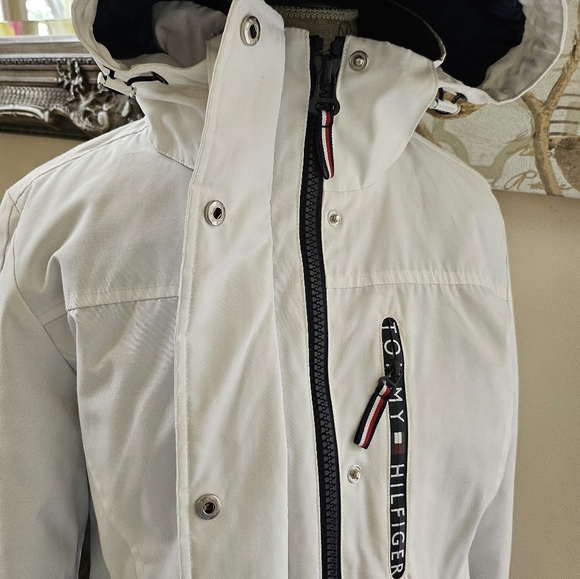 Vintage Tommy Hilfiger All Weather Winter Jacket Coat Large 3 in one - Picture 4 of 12